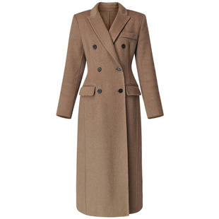 镇店口碑丨收藏级牦牛绒毛呢气质外套双面呢羊毛大衣女秋冬3043