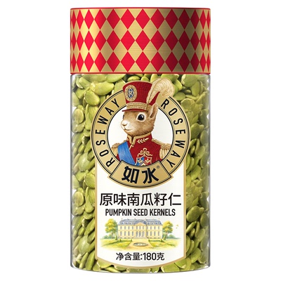 如水原味南瓜籽仁180g南瓜子仁