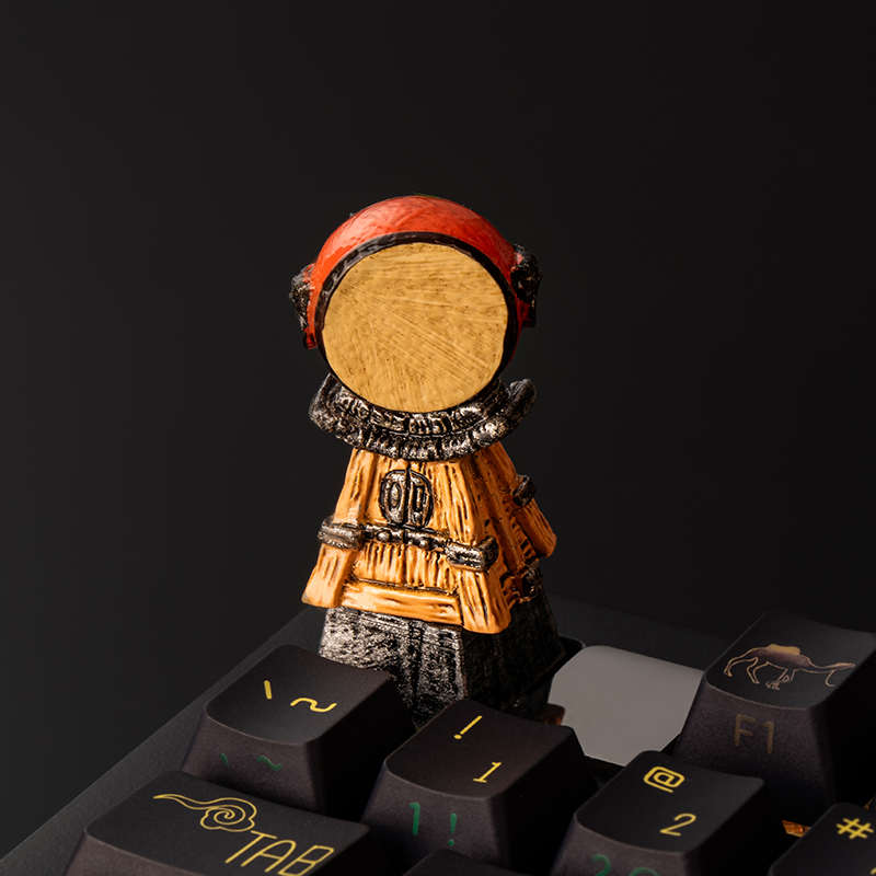 键灵《春雷战鼓》分段式磁吸键帽创意立体个性键帽ESC替换键增补