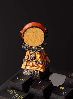 键灵《春雷战鼓》分段式磁吸键帽创意立体个性键帽ESC替换键增补