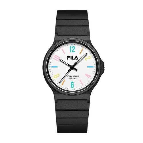 FILA斐乐只看时间手表女学生初高中学霸公务员考试静音石英表6641