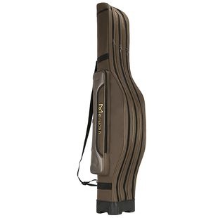 防水硬壳支架包鱼竿包钓鱼包1.25米三层双层大容量鱼包海杆包