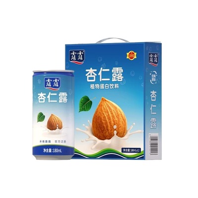 露露经典杏仁露整箱早餐奶