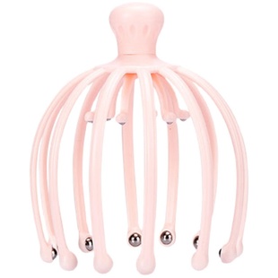 miniso名创优品双重滚珠头部按摩器手动按摩仪十二抓挠头解压神器