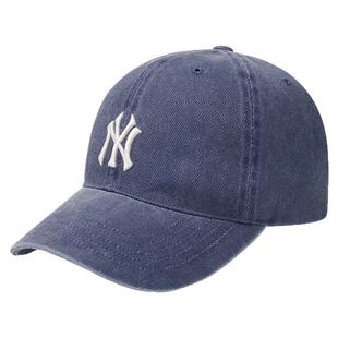 MLB官方正品 男女情侣水洗软顶棒球帽可调节时尚鸭舌帽3ACPVV14N