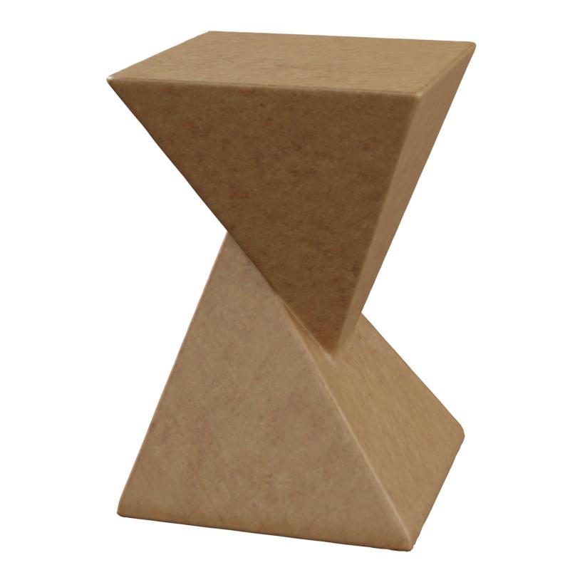 侘寂风小边几民宿沙发床头镁泥小茶几极简轻奢客厅户外复古北欧风