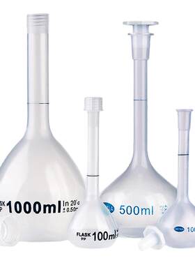 比克曼生物塑料容量瓶100/1000mL