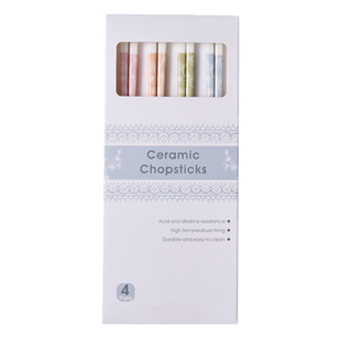 陶瓷筷子礼盒装家庭专属一人一筷抗菌防霉食品级个人专用防滑家用