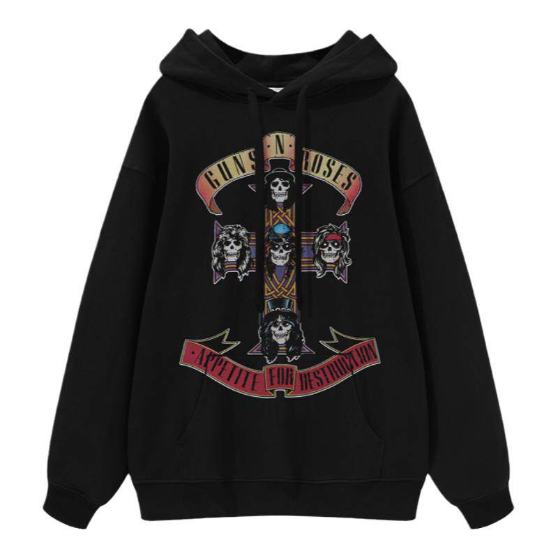 GunsnRoses摇滚数码直喷卫衣