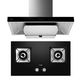 方太EMC2T+TF29B油烟机灶具套装燃气灶顶吸套餐厨房家用抽油机