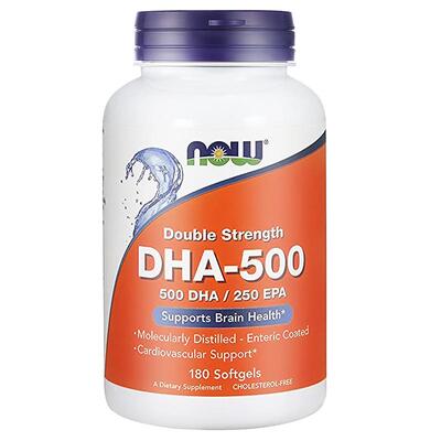 now foods诺奥深海鱼油补脑鱼油软胶囊DHA学生记忆力omega3中老年