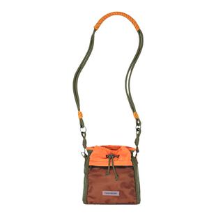 COMBACK休闲斜挎单肩包男士运动抽绳束口户外百搭迷你网袋小包潮