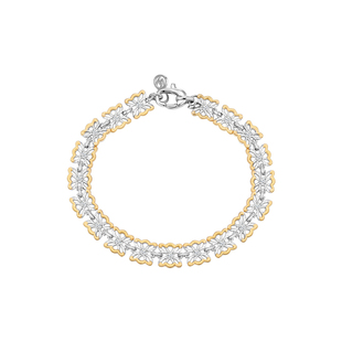 sanswood森吾《末路狂花》轻奢喷砂蕾丝手链女高级感分色花纹镯链