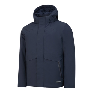 【90%鹅绒】RAPIDO雳霹道 秋冬男士蓄热休闲简约时尚连帽羽绒服