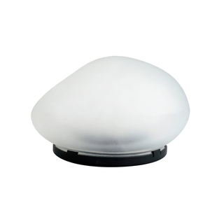 户外太阳能鹅卵石草坪灯发光庭院灯室外花园装饰石头摆件防水景观