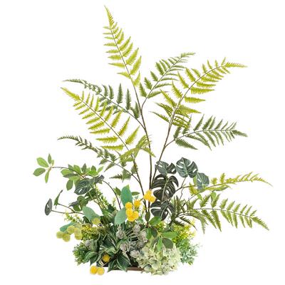 高级仿真花艺氛围造景绿植大盆栽