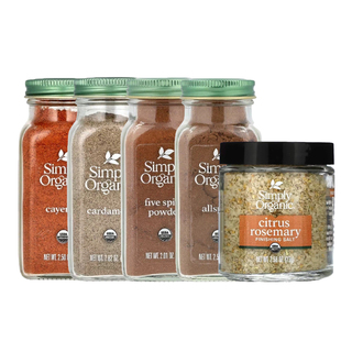 美国Simply Organic有机烟熏墨西哥辣椒洋葱粉香料大蒜香草孜然粉