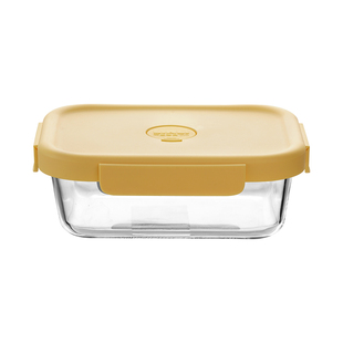 玻璃饭盒上班族微波炉加热便当盒密封盒大容量三分格减脂便携餐盒