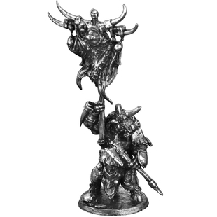 金属牛头人部落兵人手办模型玩具摆件桌面游戏棋子饰品男生