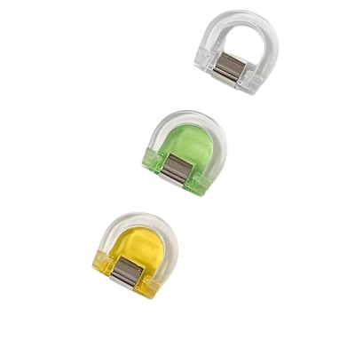 彩色透明小夹子强力办公室创意