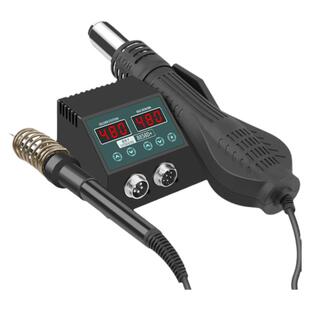 鹿仙子8858热风枪拆焊台二合一小型便携式电烙铁手机电脑维修焊接