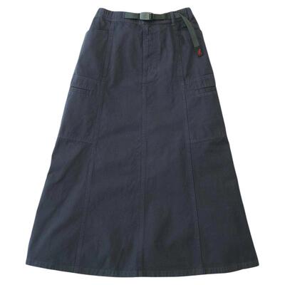 GRAMICCI小野人山系女士休闲通勤纯棉A形半身裙长裙子G4SW-SK042