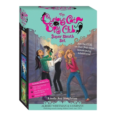 英文原版 Curious Cat Spy Club Boxed Set #1-3 好奇猫间谍俱乐部套装1-3 英文版 进口英语原版书籍儿童全英语书