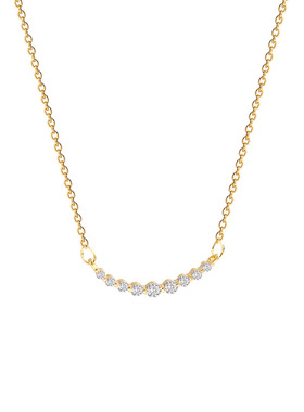 Mr.Pumpkin简约轻奢微笑项链