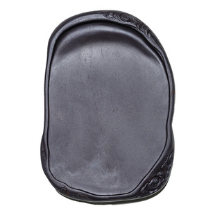 荣宝斋孤品老坑端砚砚台文房四宝毛笔书法国画墨锭墨汁天青蕉叶白青花原石精雕手工精品端砚礼盒