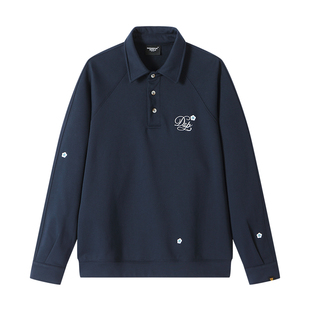 【黄子弘凡同款】Dangerouspeople薛之谦dsp花朵刺绣卫衣polo衫