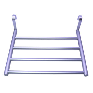 全铝小背篓暖气片毛巾浴巾架卫浴挂晾衣杆烘烤去霉散热器置物架子