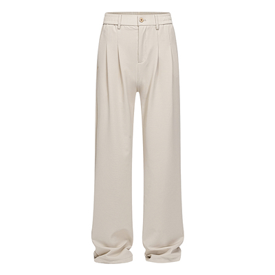 CHANMONTH春季垂感休闲西裤男