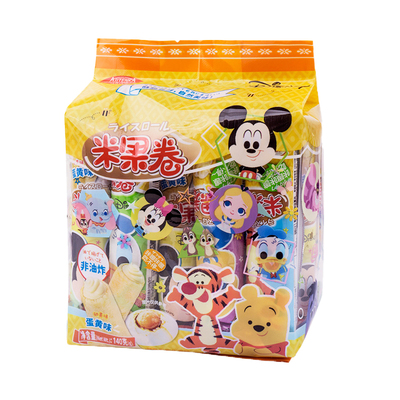 迪士尼米果卷海苔蛋黄味140g