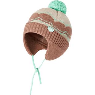 KK树儿童帽子围巾手套三件套男孩女童秋冬季护耳针织帽2025新款