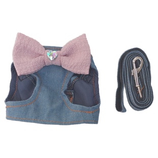 仙女风猫咪狗狗中小型犬背心式牵引绳遛狗遛猫绳宠胸背带宠物用品