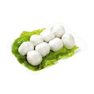 Q弹鱼丸手工纯鱼丸湖北特产嘉鱼实心鱼圆火锅食材防0防腐现做300g