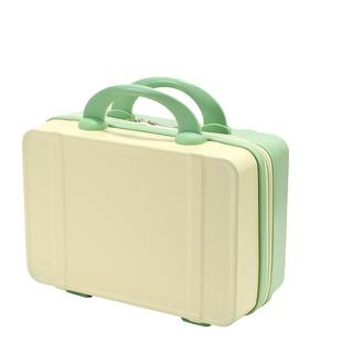 复古手提箱14寸小型箱子伴手礼盒子旅行箱化妆品收纳包迷你行李箱