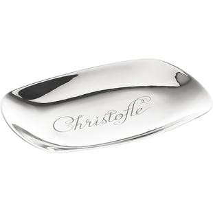 【新品】CHRISTOFLE昆庭Chri-Chri幸运密码陶瓷杯垫家用白金托盘