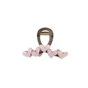 高级感爱心抓夹女2025新款鲨鱼夹后脑勺发夹卡子简约百搭头饰发饰