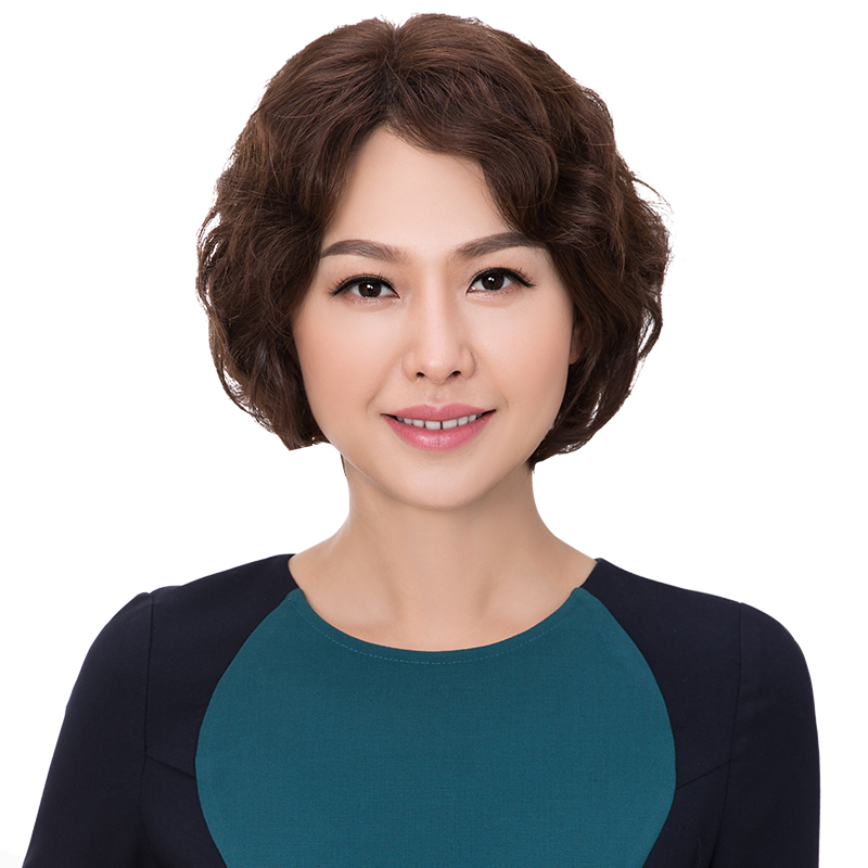 瑞贝卡假发斜刘海玉米烫短卷发片