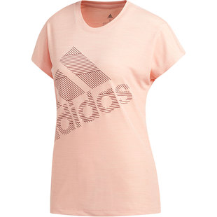 Adidas/阿迪达斯正品 当季新款短袖女子运动训练圆领T恤 EB4496