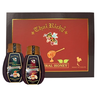 泰利祺泰国正品进口真蜂蜜野花蜂蜜龙眼花蜂蜜大瓶2000g送礼礼盒