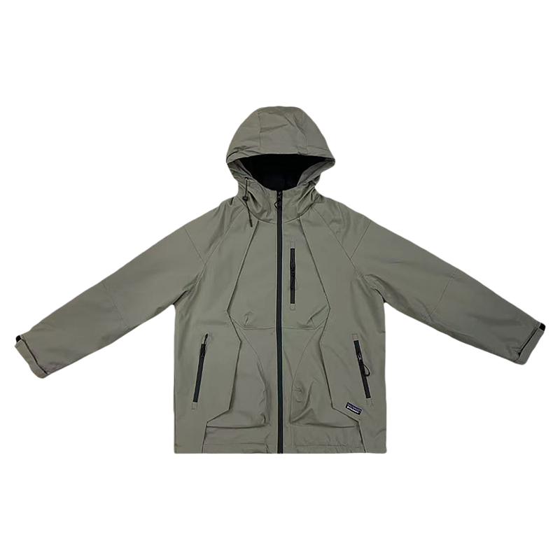 连帽棉服夹克PANMAX大码男冬季
