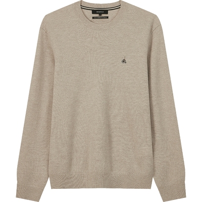 基础款羊毛圆领毛衣beanpole多色