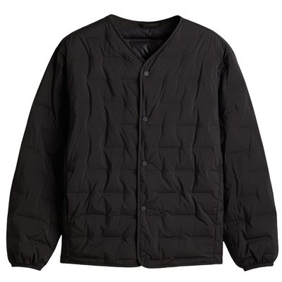 HM男装羽绒服冬季户外运动防风疏水女装轻薄防寒服外套1238584