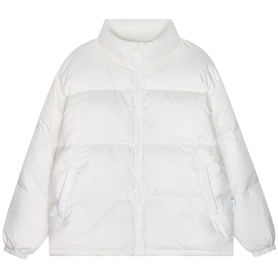 LKOD贴皮质字母情侣羽绒服