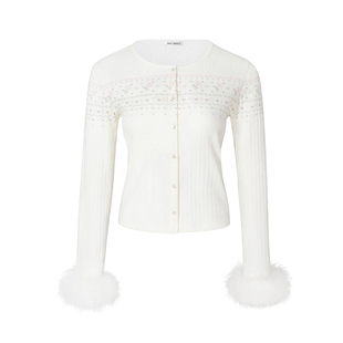 SILKY MIRACLE针织睡衣Fair Isle新款女家居服套装可外穿高级感春