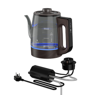 全太太单孔烧水壶1.8L大容量嵌入式高鹏玻璃茶台泡茶专用