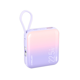 【新国标3C认证】台电自带线马年定制礼品快充便携适用苹果20W快充小巧迷你可上飞机三合一充电宝移动电源