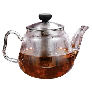 雅风玻璃壶加厚耐高温家用泡茶壶不锈钢烧水壶泡茶专用纯手工茶具